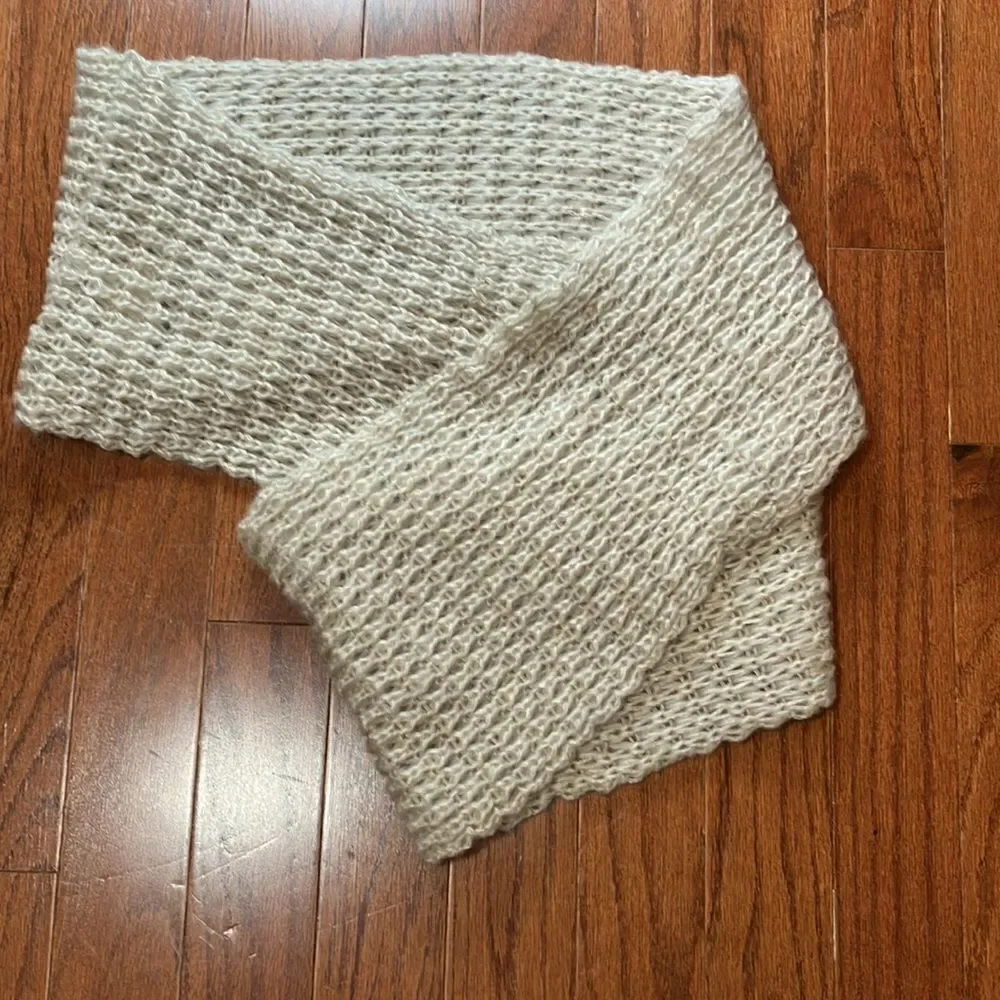 NWT FREE STATE Unisex infinity scarf one size Cream circle cozy